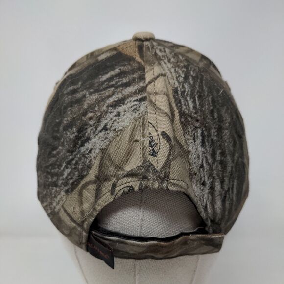 Greg's Taxidermy Strapback Hat Camo One Size Realtree Port Authority - Picture 5 of 7